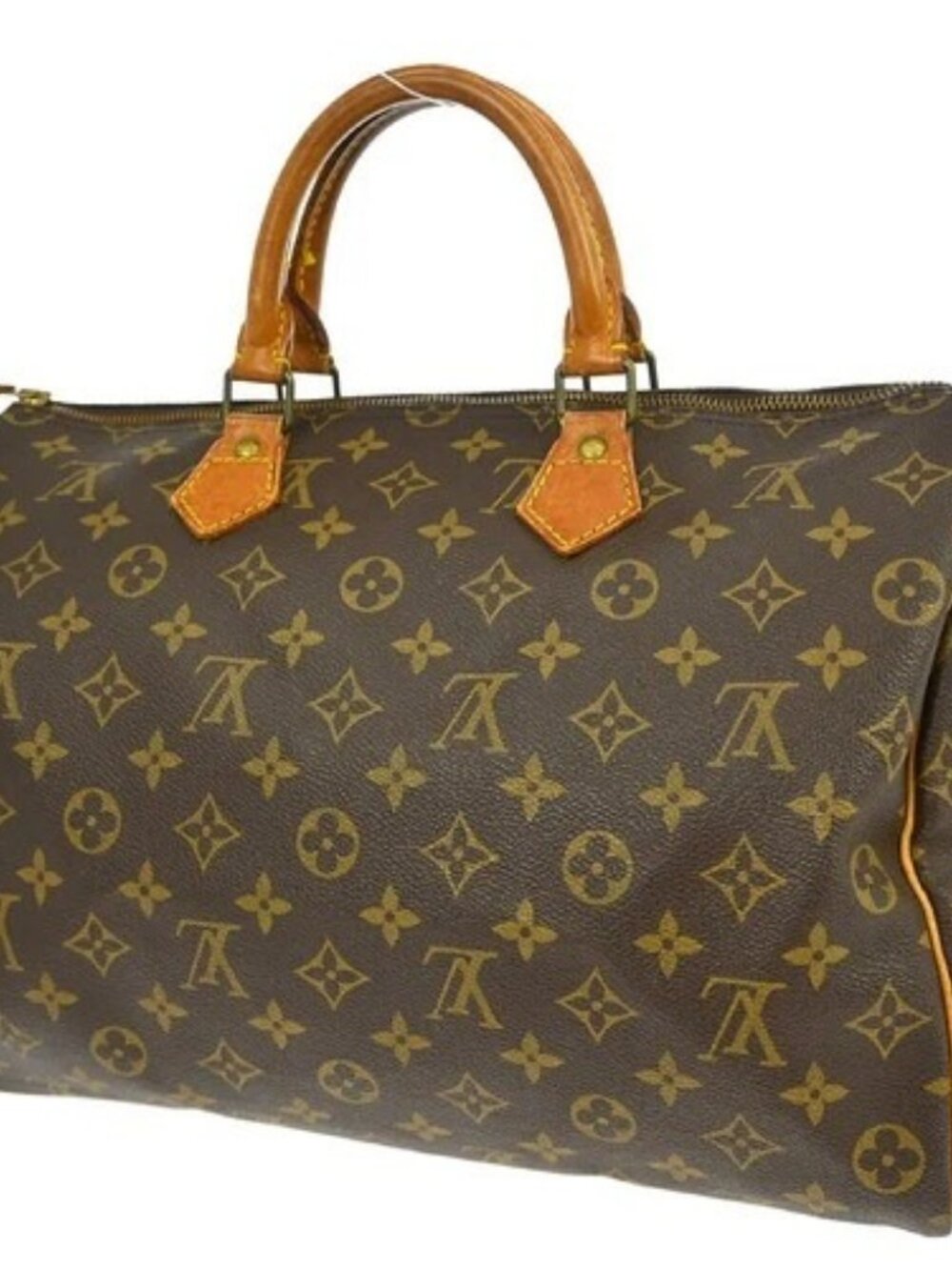 BUYIT02 LOUIS VUITTON SPEEDY 35 HANDBAG MONOGRAM CANVAS M41524 VI872 YQ07141 - Picture 2 of 15